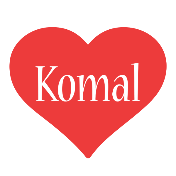 Komal love logo