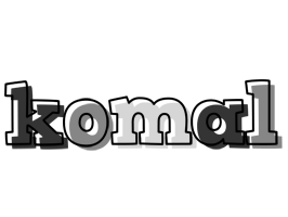 Komal night logo