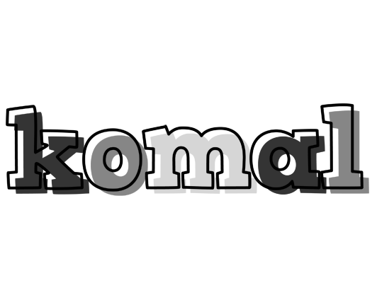 Komal night logo