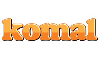 Komal orange logo