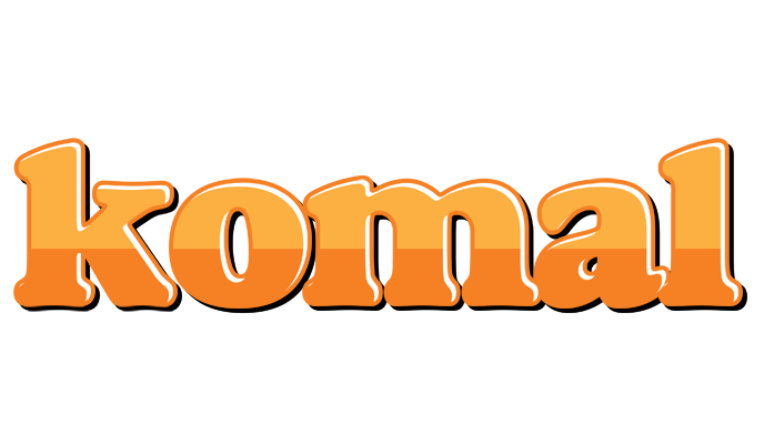 Komal orange logo