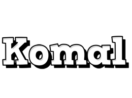 Komal snowing logo