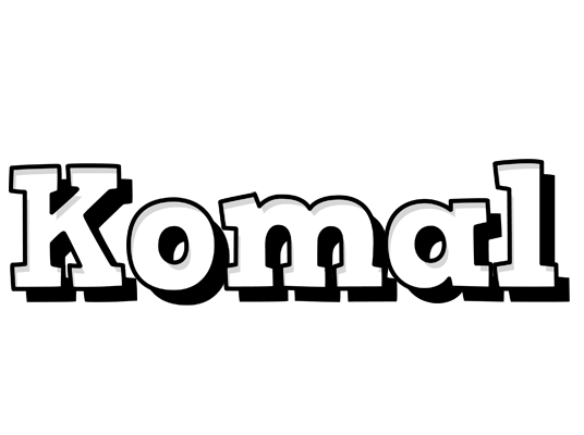 Komal snowing logo