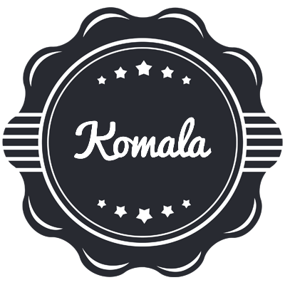 Komala badge logo
