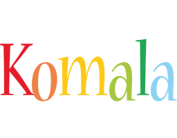 Komala birthday logo