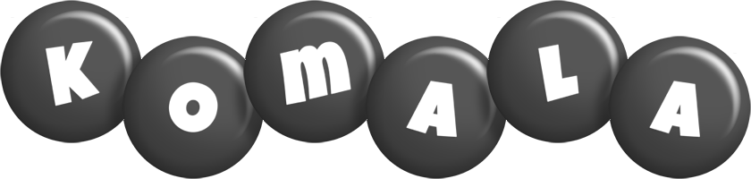 Komala candy-black logo