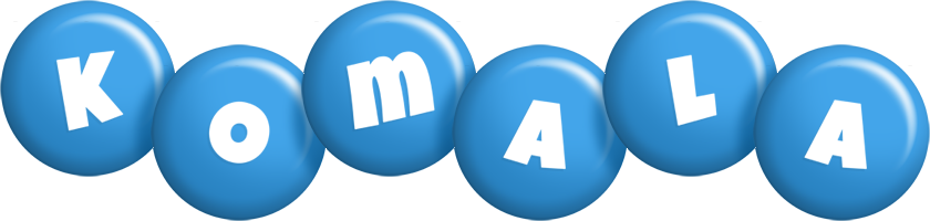 Komala candy-blue logo