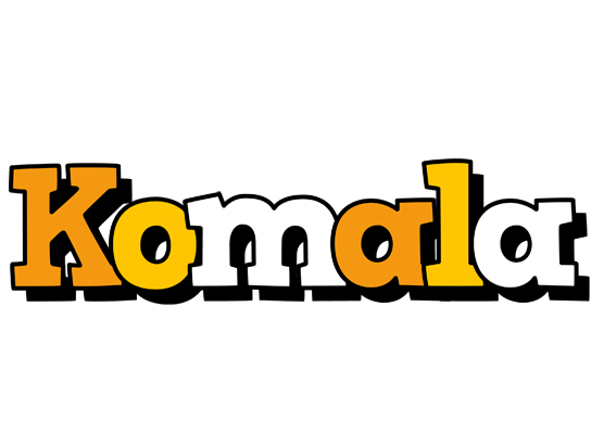 Komala cartoon logo
