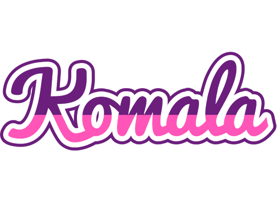 Komala cheerful logo