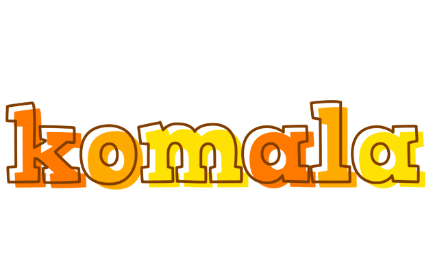 Komala desert logo