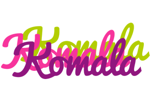 Komala flowers logo