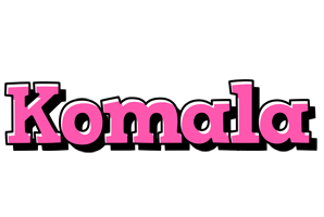 Komala girlish logo