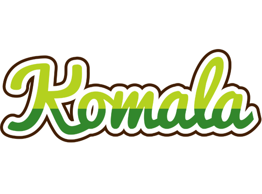 Komala golfing logo