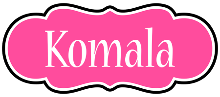 Komala invitation logo