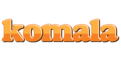 Komala orange logo