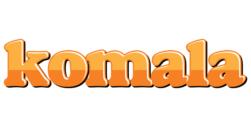 Komala orange logo