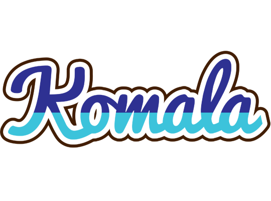 Komala raining logo