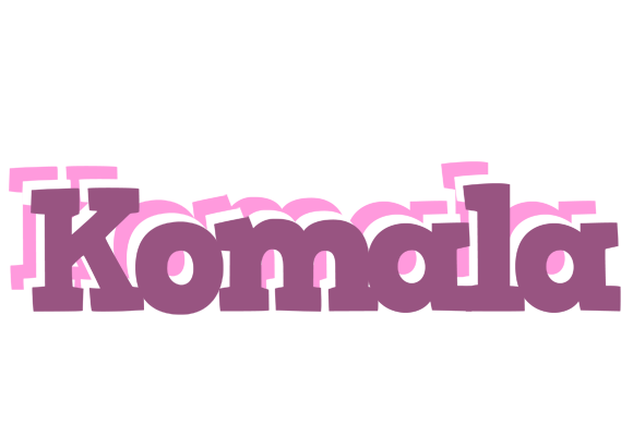 Komala relaxing logo