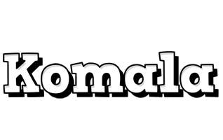 Komala snowing logo