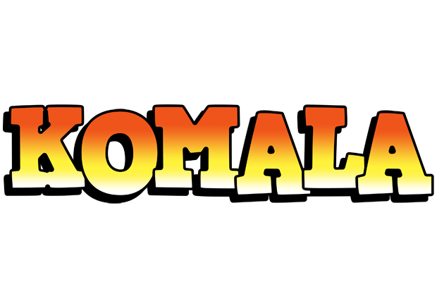 Komala sunset logo