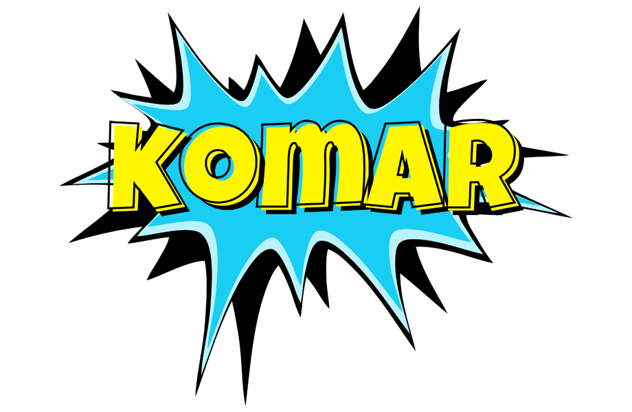 Komar amazing logo