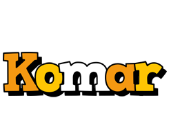 Komar cartoon logo