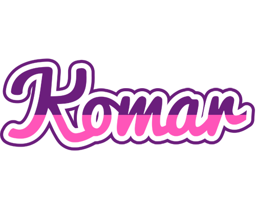 Komar cheerful logo