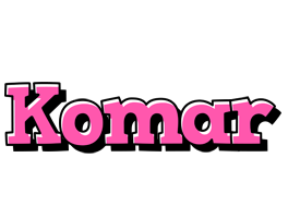 Komar girlish logo