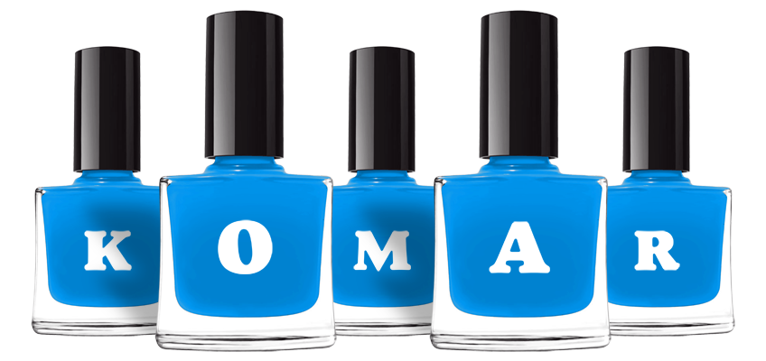 Komar glossy logo
