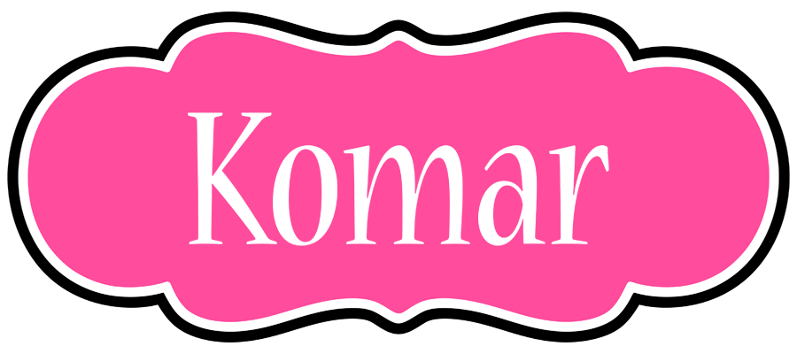 Komar invitation logo