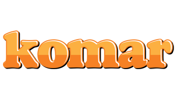 Komar orange logo