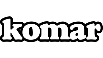 Komar panda logo