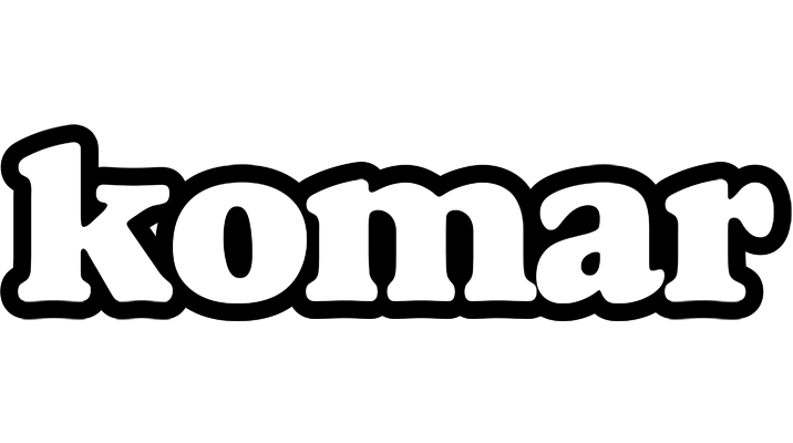Komar panda logo