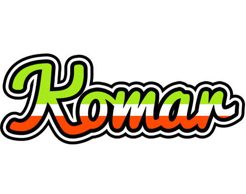 Komar superfun logo