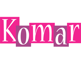 Komar whine logo