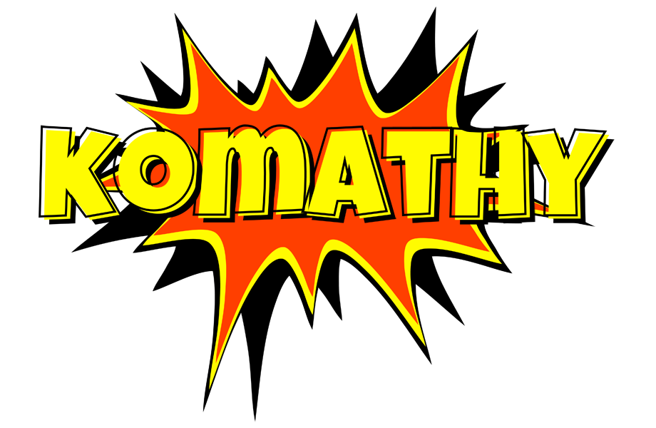 Komathy bazinga logo
