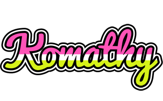 Komathy candies logo