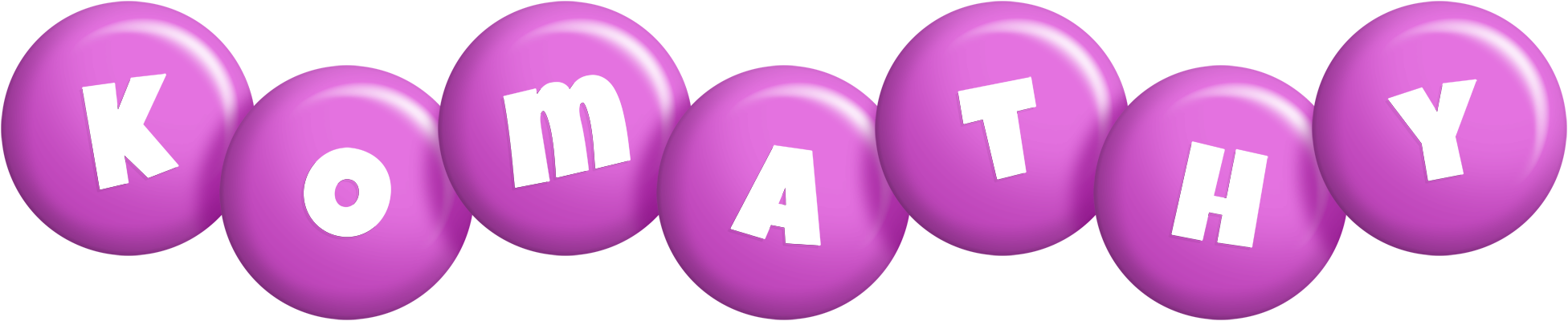 Komathy candy-purple logo