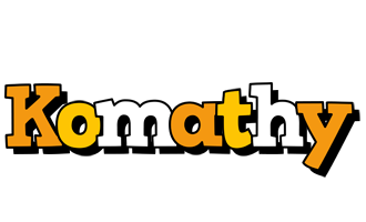 Komathy cartoon logo