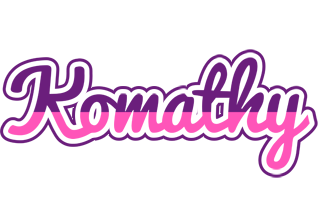 Komathy cheerful logo