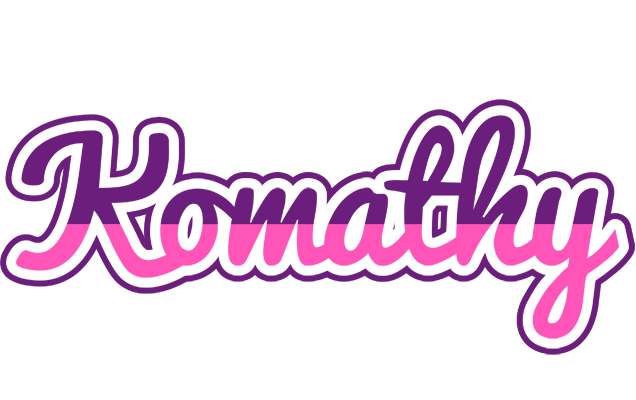 Komathy cheerful logo