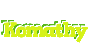 Komathy citrus logo