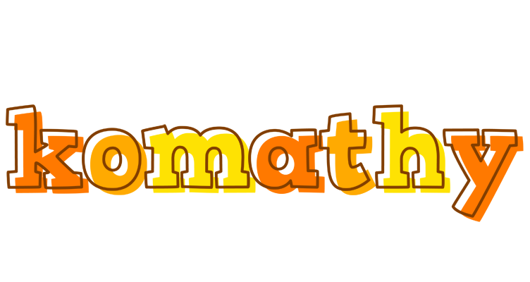 Komathy desert logo