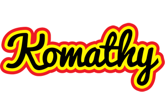 Komathy flaming logo