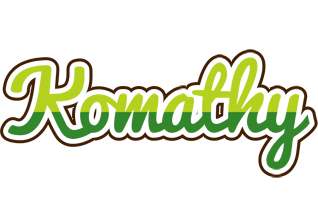 Komathy golfing logo