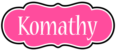 Komathy invitation logo