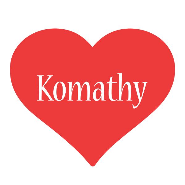 Komathy love logo
