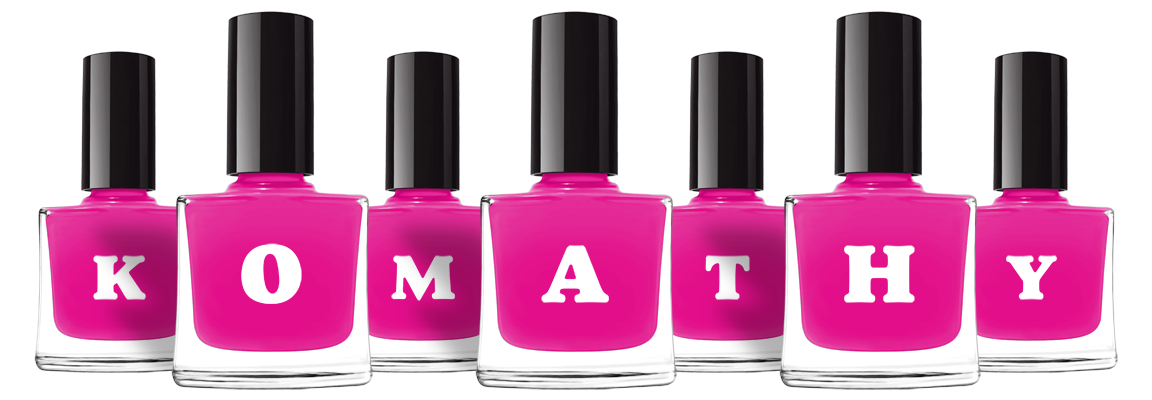Komathy nails logo