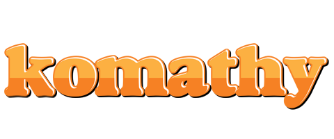 Komathy orange logo