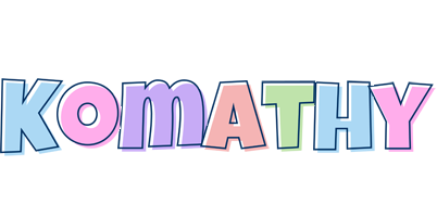 Komathy pastel logo